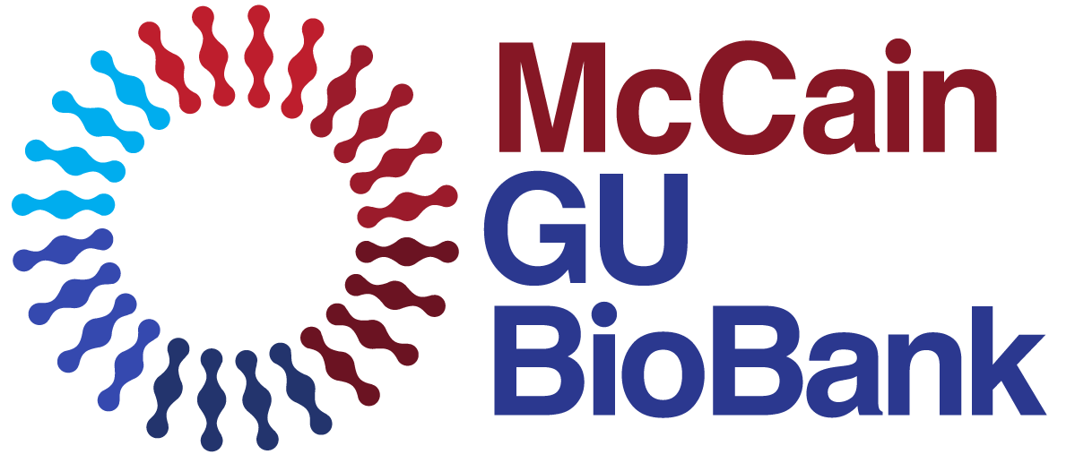 McCain GU Biobank logo